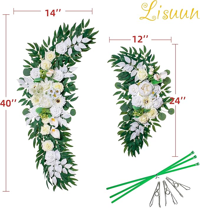 Wedding Arch Flowers, Artificial Flowers - Image 6