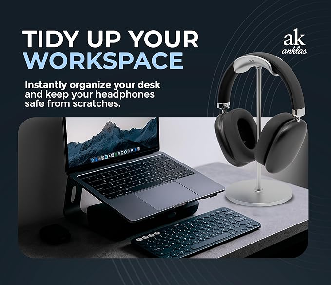 Headphone Stand for Desk – Premium & Minimalist Headset Holder - Image 4
