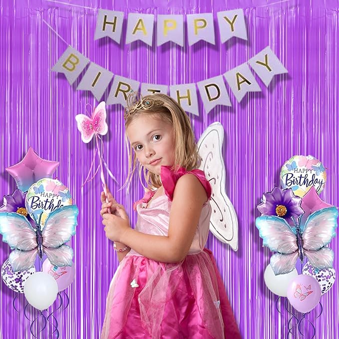 BRAVESHINE Tinsel Photo Backdrop Curtains - Image 5