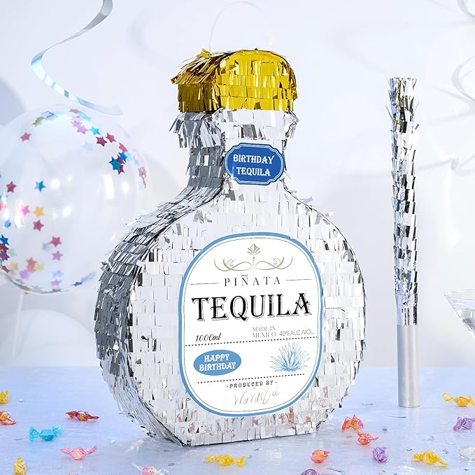 WERNNSAI Tequila Bottle Pinata - Image 2