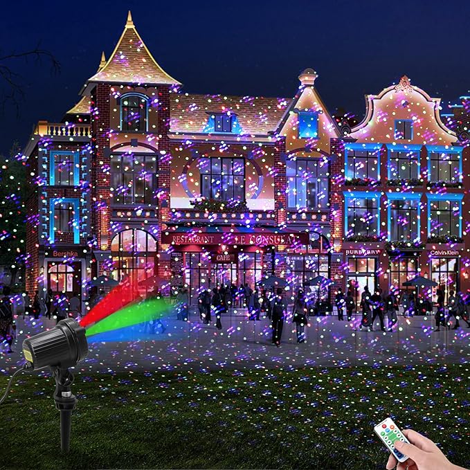 Christmas Laser Lights, Outdoor Garden Laser Lights Projector - Image 6