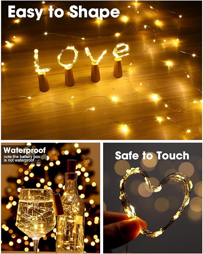 Hortsun 80 Pack Wine Bottle Lights - Image 3