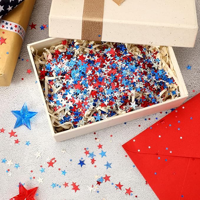 MARFOREVER Glitter 4th of July Star Confetti - Image 5