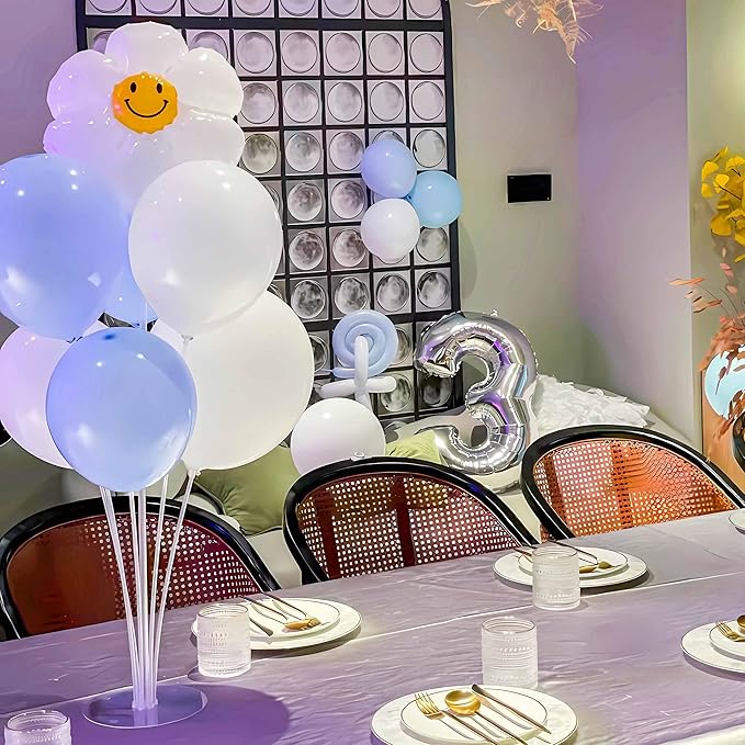 JOYYPOP 8 Sets 28 Inch Balloon Stand Kit, Balloon Holder Stickers Table - Image 6