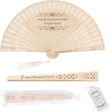 20 PCS Custom Fans Personalized Folding Fans by Unknown