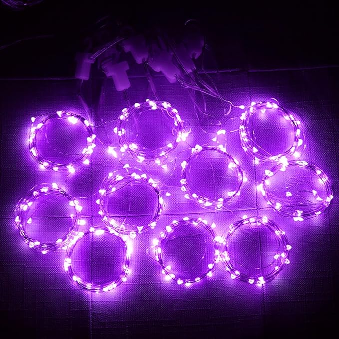 HOME LIGHTING Window Curtain String Lights, 300 LED 8 Lighting Modes Fairy - Image 7