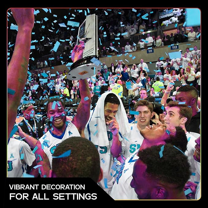Ultimate Confetti, Turquoise Color Biodegradable Confetti - Image 7