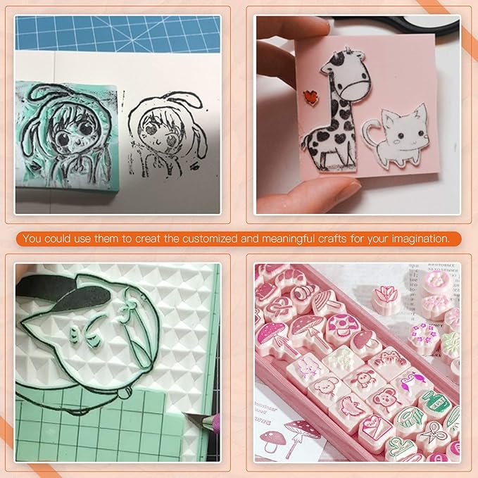 14Pcs Mixed Carve Printing Kit - Image 6