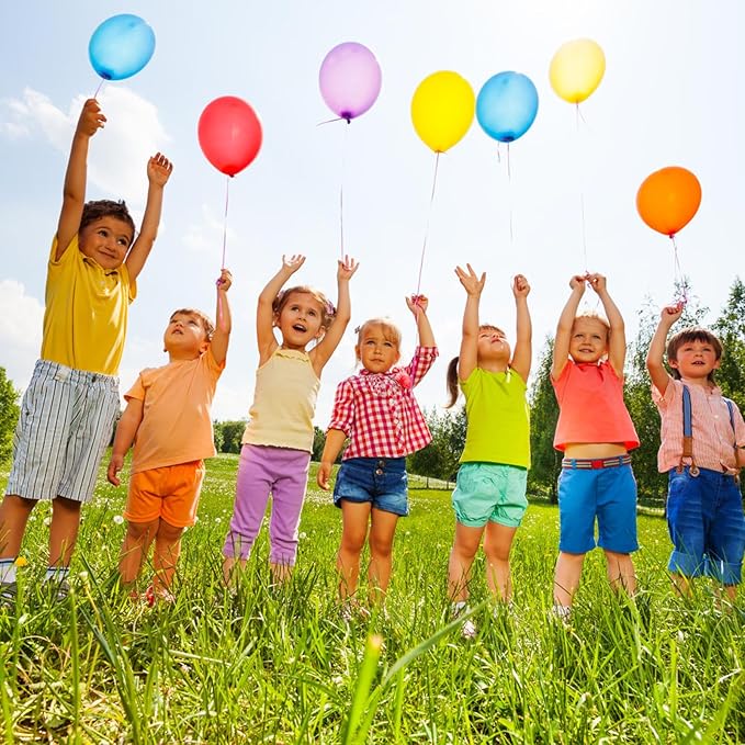100 Pack Balloons, 12 inch Balloons Assorted Colors - Image 5