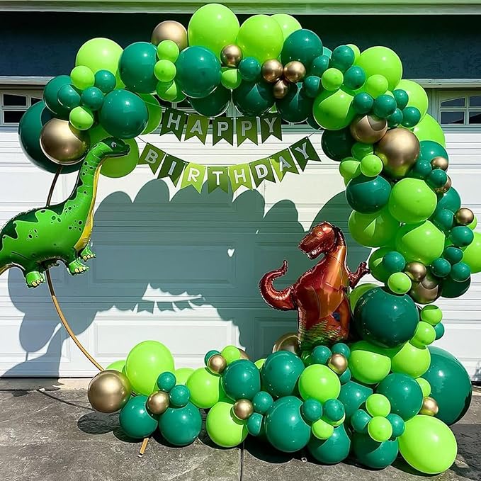 Green and Gold Balloons Garland Arch Kit, St. Patrick's Day, Baby Shower - Image 5