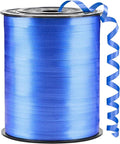 500 Yards Dark Blue Curling Ribbon-Balloon String-Balloon Ribbon Roll by CLUEWR