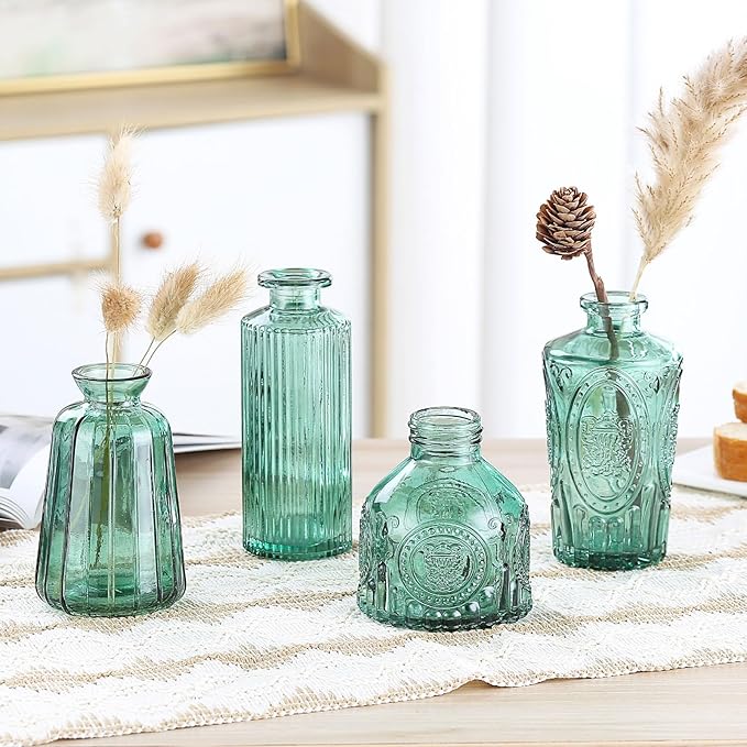 Bud Vases in Bulk 15 Pcs, Small Glass Vases - Image 6
