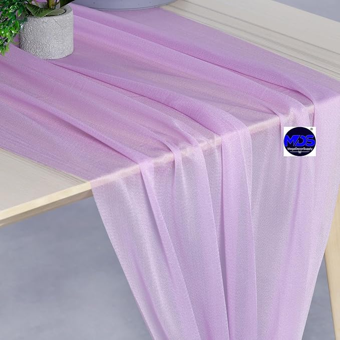 MDS Halloween Chiffon Table Runner - Image 4