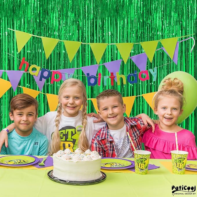 Green Streamers Party Decorations - Image 4
