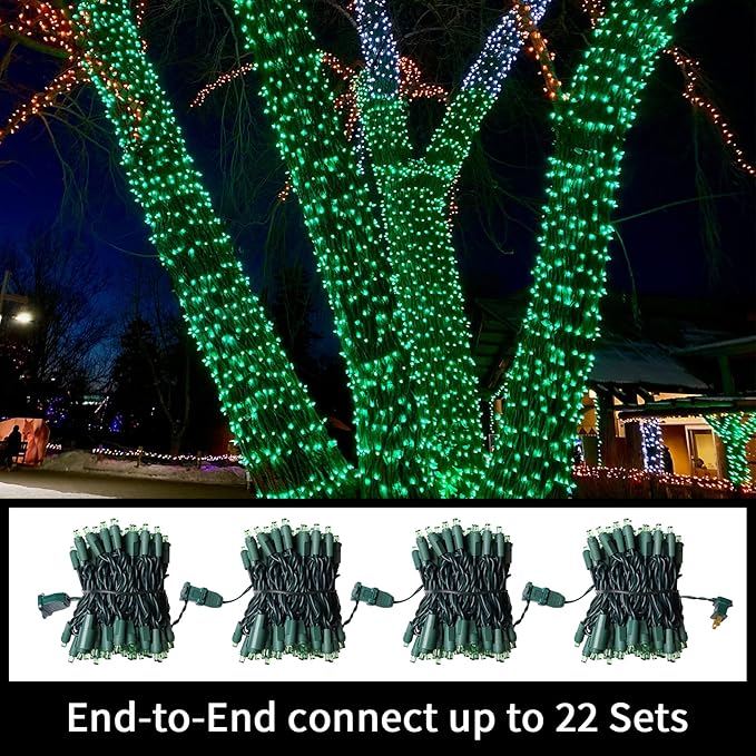 100 Count Green- String Lights - Image 4