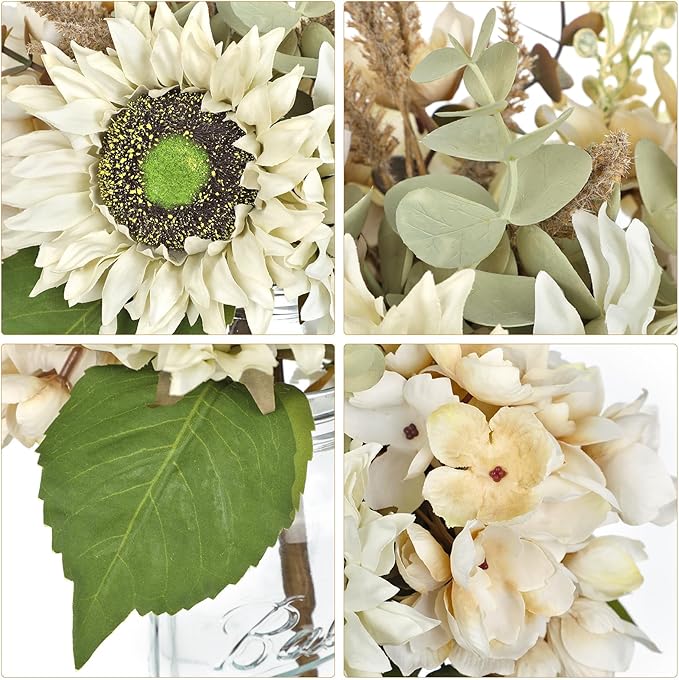 Silk Sunflowers Artificial Flowers - Image 3