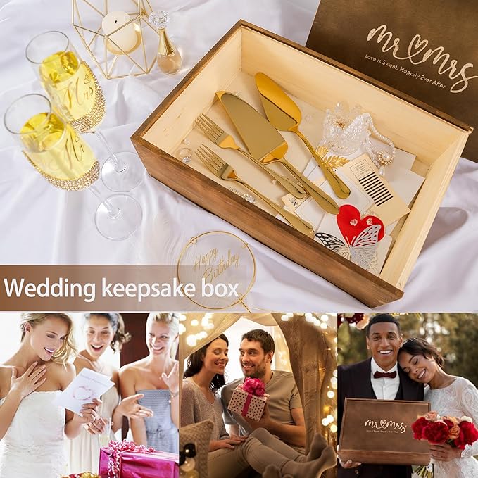 Wedding Cake Knife and Server Set - Image 4