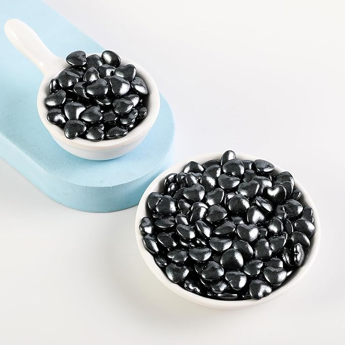 Kasvan Black Heart Shapes Sprinkles - Image 5