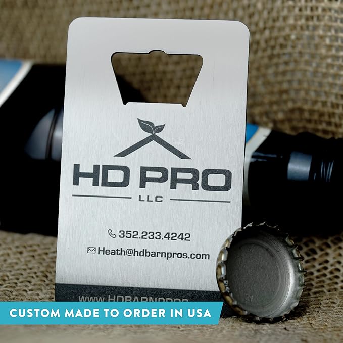 Custom Metal Bottle Opener Business Cards - Image 7