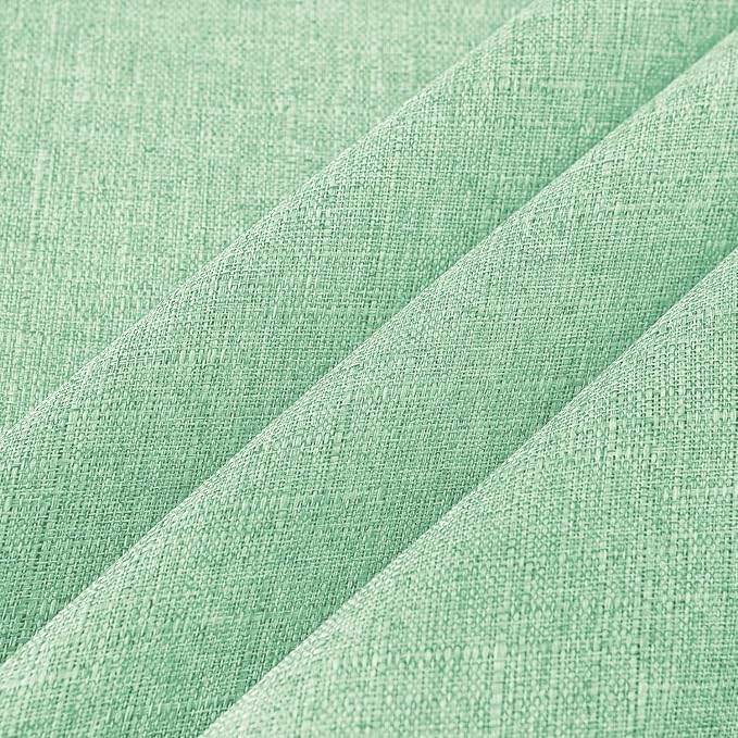 NLMUVW Light Green Round Tablecloth 36 Inch, Small Linen Table Cloth Rustic - Image 4