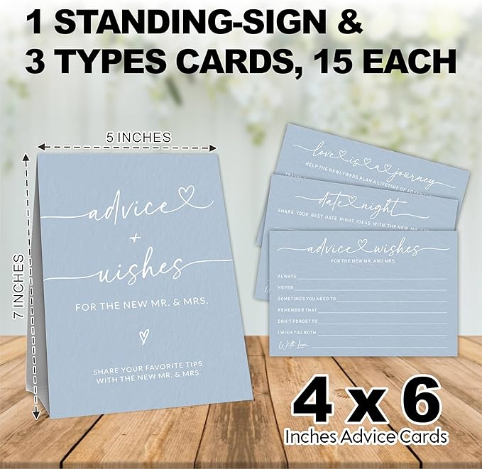 Wedding Advice Cards - Image 2