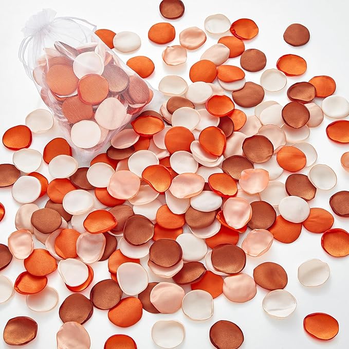 Serwalin 300Pcs Silk Rose Petals Artificial Flower Petals by Serwalin