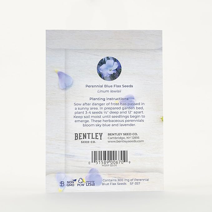 Bentley Seed Co. | in Remembrance Love Left Behind | Non-GMO, Non-Coated Blue - Image 3