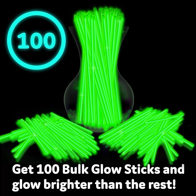 PartySticks Green Glow Sticks - Image 3