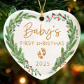 Baby's First Christmas Ornament 2025, Babys First by THDZS