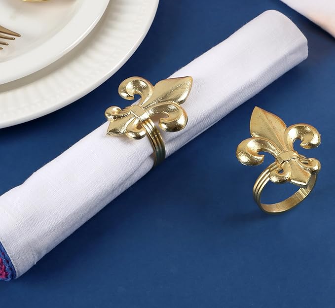 Gold Napkin Rings - Image 7