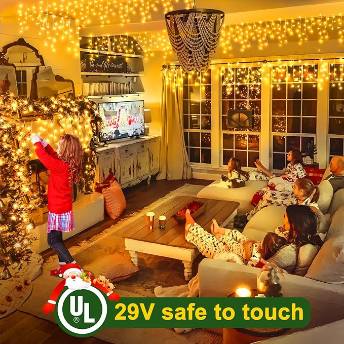 KNONEW 99ft 960 LED Christmas Lights Outdoor Decorations - Image 5