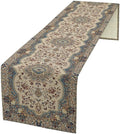 Boho Vintage French Table Runner, Retro Flower Rustic Country Style Floral by Unknown