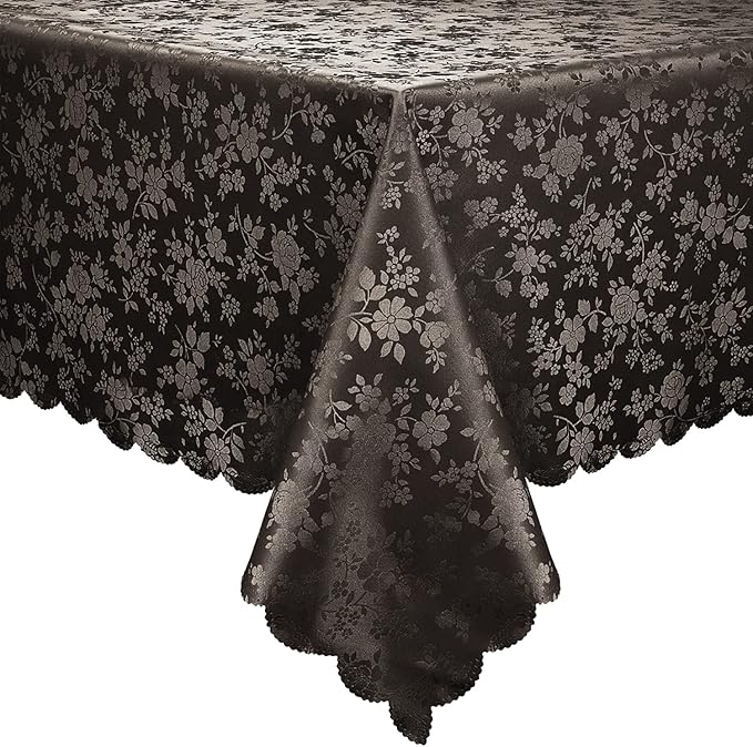 Smiry Rectangle Table Cloth, Waterproof Heavy Duty Vinyl Tablecloths, Wipeable by Smiry