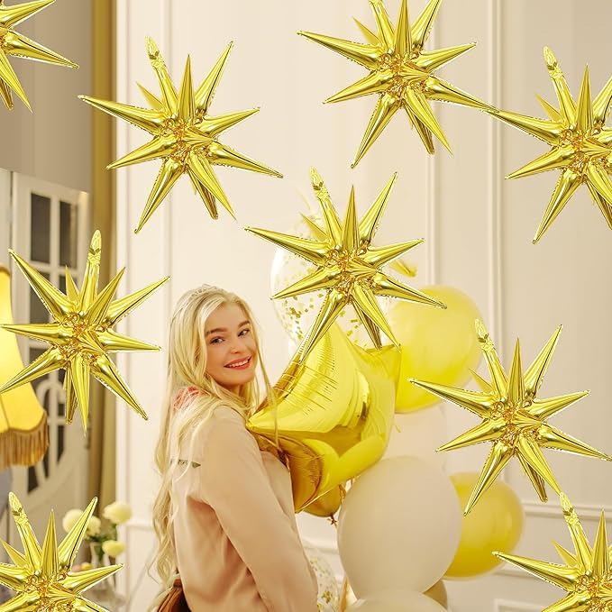 Gold Star Balloons - Image 7