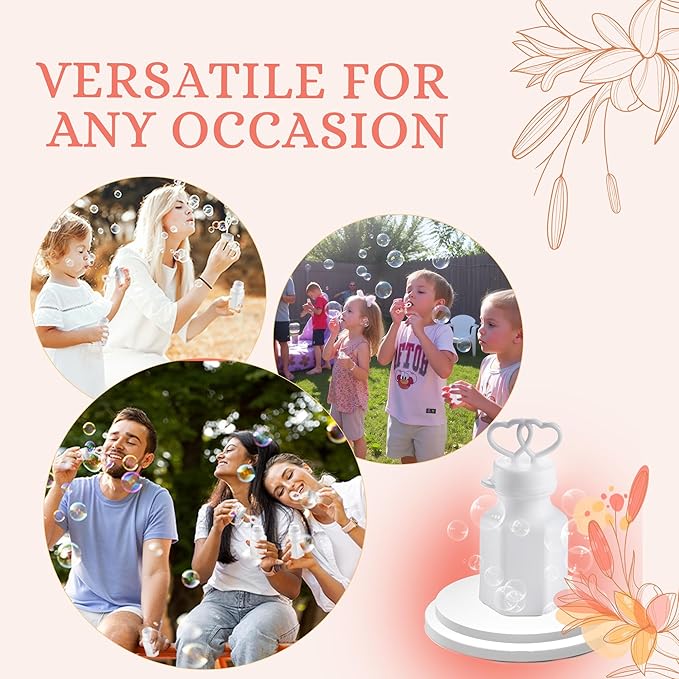 Bulk Wedding Bubbles with Wands - Image 2