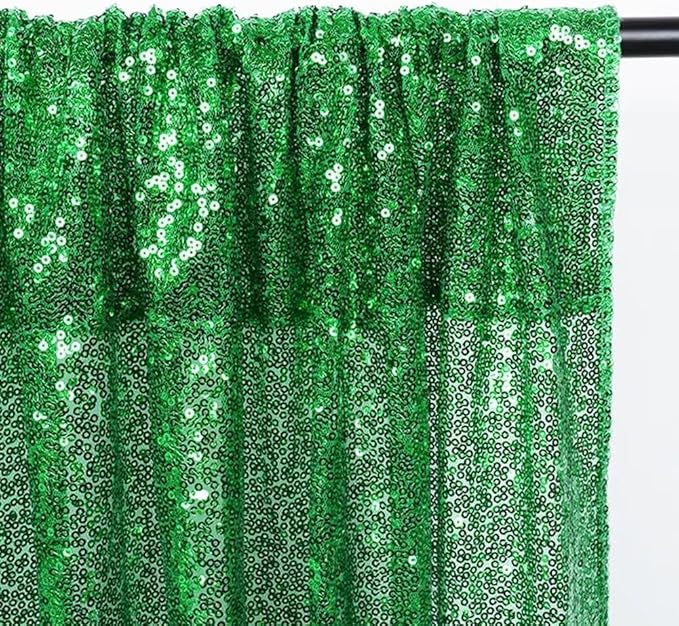 Eternal Beauty 2 PCS Sequin Backdrop Curtain, Sequin Wedding Backdrop - Image 8