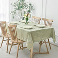 maxmill Flaxy Faux Linen Table Cloth by maxmill