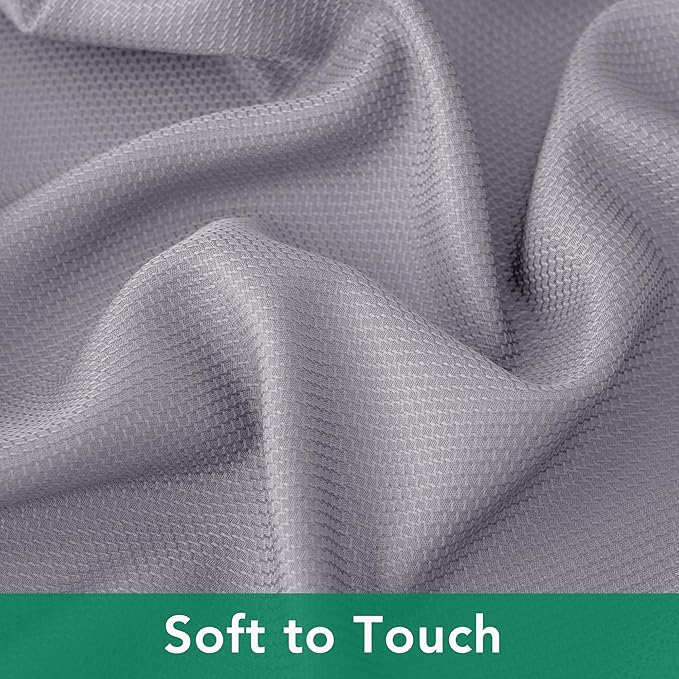 Biscaynebay Textured Fabric Square Tablecloths 90x90 Inches, Wedding and Parties - Image 8