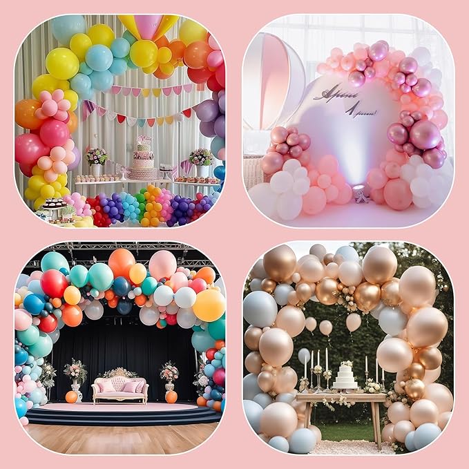 Xindojuz 50 PCS Balloon Clips for Balloon Arch, Plastic Balloon Arch Clips - Image 6