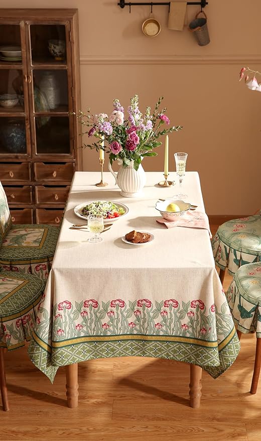 patdrea Designer Green Table Cloth - Image 8