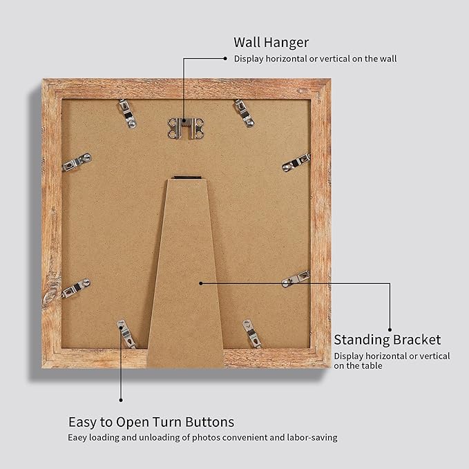 10x10 Picture Frame Set of 4 - Image 5