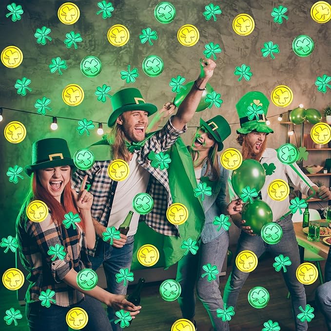 MARFOREVER St. Patrick's Day Shamrock Confetti - Image 8