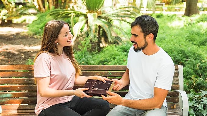 Leather Journal Notebook for Men & Women Daily Vintage Leather Bound Journal - Image 5