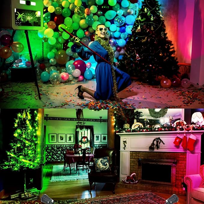 Spot Lights Indoor, 5W RGBW Uplighting 16 Color Changing Up Lights Indoor - Image 5