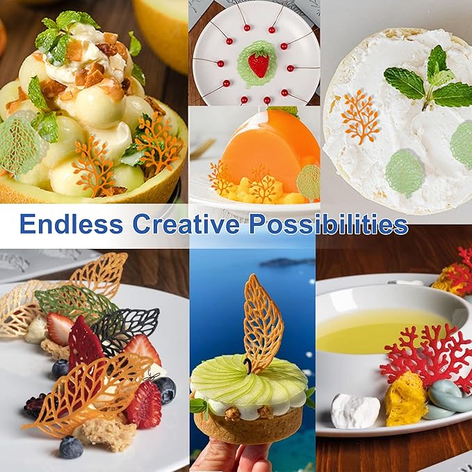 7Pcs Leaf Silicone Fondant Molds - Image 5
