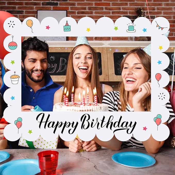 32 x 24 Inch Large Blank DIY Photo Booth Props Picture Frame Party Frame DIY - Image 4