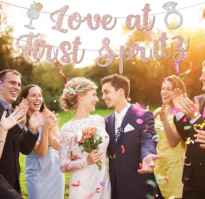 Love At First Spritz Wedding Banner - Image 5