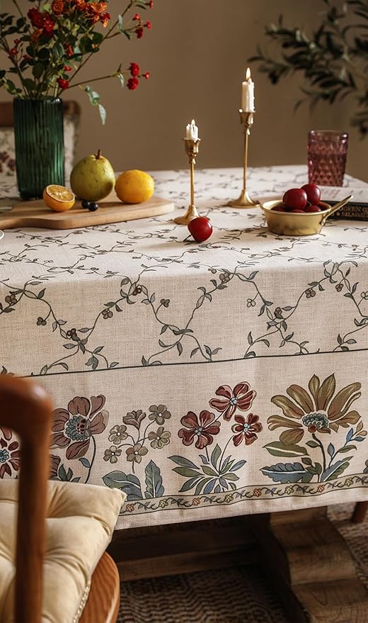 patdrea Designer Linen French Tablecloth - Image 9
