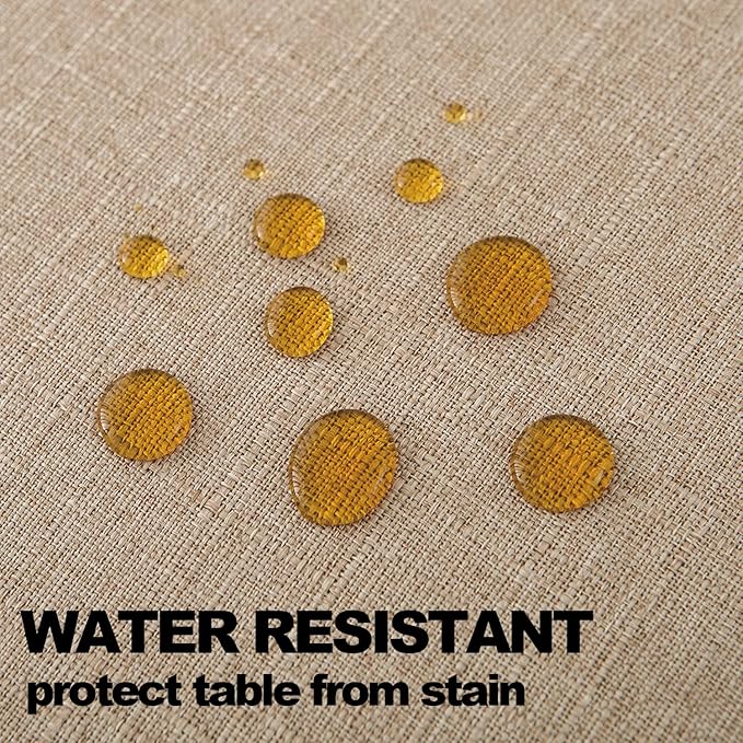 NLMUVW Linen Tablecloth for Square Tables - Image 3