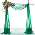 VDS Pack of 1 Panel Wedding Arch Draping Fabric Sheer Chiffon Fabric Drapery by VDS